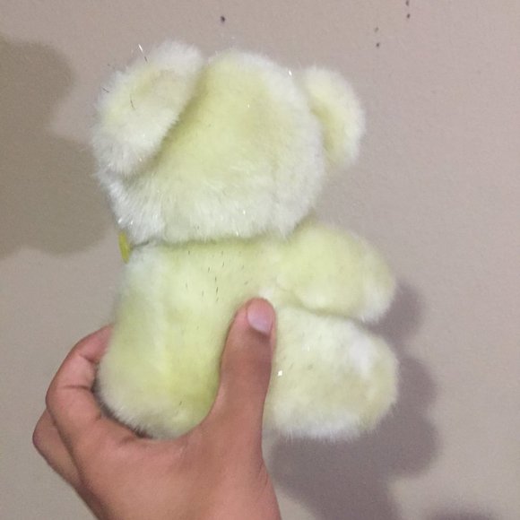 Yellow Stuffed Animal Bear - Picture 7 of 12